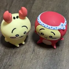 ちいかわ　うさぎ　カニ　たこ焼き　ソフビフィギュア　ガチャガチャ