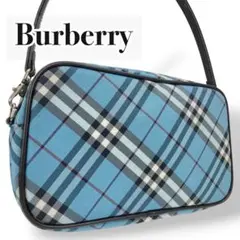 極美品】Burberry ブルーレーベル アクセサリーポーチ ノバチェック 