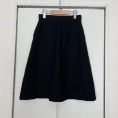 組曲　フレアスカート ツイード風