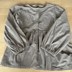 しまむら　MUMU 長袖ブラウス　Mサイズ　ベージュ