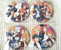 あんさんぶるスターズ あんスタ Trick Star 缶バッジ 4個まとめ売り