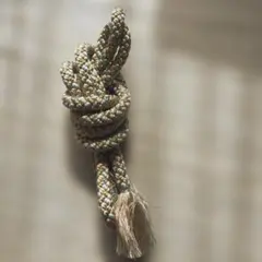 青と茶色の帯締め