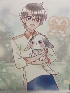 プリキュア 色紙ART7 わんだふるぷりきゅあ 兎山悟＆兎山大福