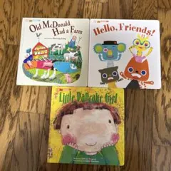 英語絵本3冊セット（Old McDonald等）洋書