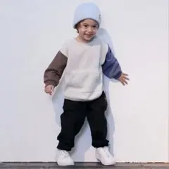 プティマイン ナイロン　カーゴパンツ