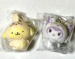 新品 サンリオ ちいかわ フロッキー マスコット チャーム　うさぎ モモンガ