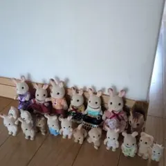 シルバニアファミリー 人形と衣装セット