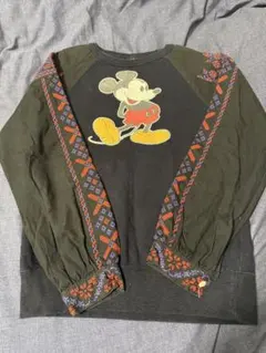 DENIM DUNGAREE ミッキー トレーナー サイズ01