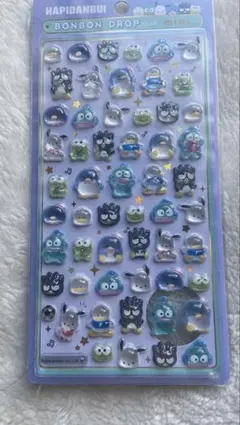 は*こ様 ボンボンドロップシール ミニ はぴだんぶい