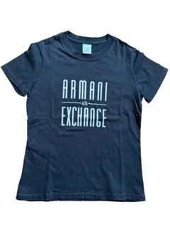 A|X アルマーニエクスチェンジ S半袖 Tシャツ 黒 綿100%のサムネイル