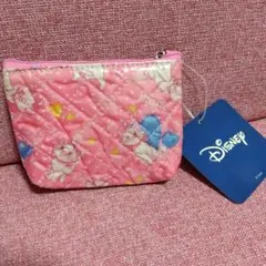 Disney マリー ミニポーチ ピンク