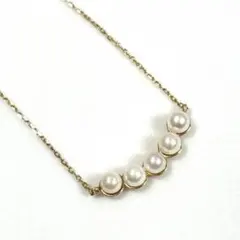 ete エテ　ネックレス　ペンダント　パール　K10　チェーン　ゴールドのサムネイル