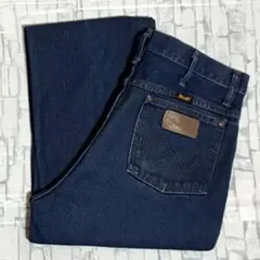 ラングラー 936DEN メキシコ製 古着 スリム ストレート デニム34×34