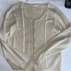 axes femme ベージュカーディガンのサムネイル