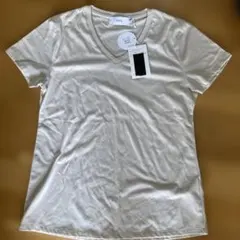 AZUL BY MOUSSY VネックTシャツ ベージュ Lのサムネイル