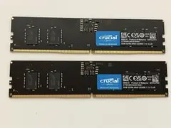 Crucial DDR5 4800 メモリ16GB (8GB x2)
