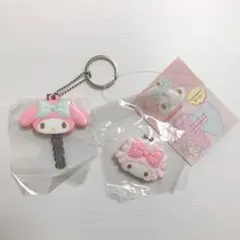 ✩⃛24h以内発送✩⃛サンリオ マイメロ ピアノ キーカバーセット 未使用 タグ付き