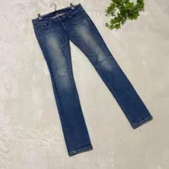 439 デュレル　【S】　デニム　ダーメージジーンズ　微ストレッチのサムネイル