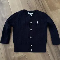Ralph Lauren ネイビー カーディガン 18M ベビー