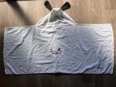 西川　スヌーピー フード　タオル ベビー　バスタオル　お風呂　プール　コットン