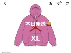 2026年最新】supreme ジップパーカー ピンクの人気アイテム - メルカリ