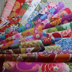 24✕15cmサイズ和柄生地ハギレ25枚セット（16）