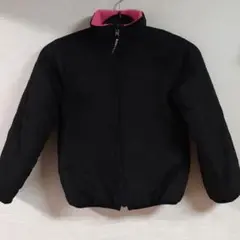 キッズ服女の子用リバーシブルジャンバー