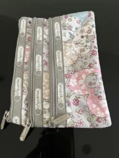 LeSportsac 花柄ポーチ 小型