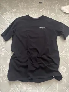 patagonia 黒 Tシャツ バックプリント
