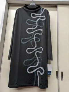 見切り品！秋物　Everafter オシャレデザイン　チュニック　ゆったりサイズ
