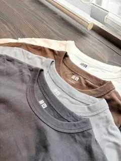 【お得4枚セット】Uniqlo U クルーネックT（半袖）Lサイズ 人気カラー