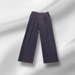 M651☆GREENCLUBSダークグレー スラックスパンツ