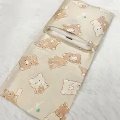 サニタリーケース クマ ゆるふわ ベア ベージュ S8673