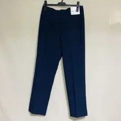 新品　UNIQLO ユニクロ　感動パンツ　ウールライク　ネイビー