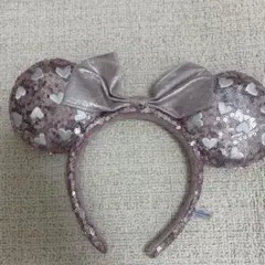 ミニーマウス耳カチューシャ ピンク