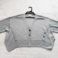 LANVIN en Bleu カーディガン グレー 38のサムネイル