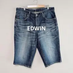 EDWIN/デニムハーフパンツ/EJM-1393/ジーパン/34インチ/3815