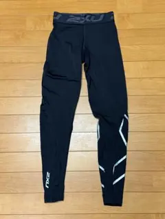 2XU ウィメンズ コンプレッションロングタイツ S 黒 リフレクティブ