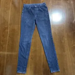 ヒートテックUNIQLO ユニクロ レディース　M ストレッチ　デニムレギンス