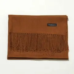 匿名配送 ストール メンズ レディース カシミヤタッチ マフラー ブラウン