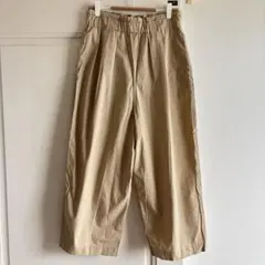 スタディオクリップ ワイドパンツ M ベージュ
