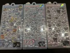 正規品　ボンボンドロップシール　しろくろみずいろわんわんクーリア