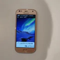 docomo スマートフォン 本体 ゴールド
