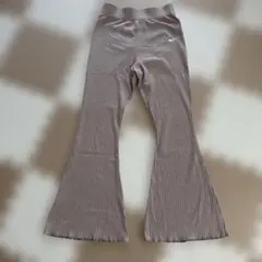 NIKE リブフレアパンツ