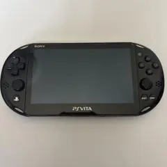 SONY PSVita PCH-2000 ブラック　ソフト付き
