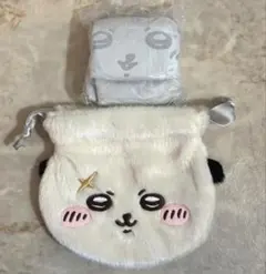 ちいかわ　おかお巾着② エコバック ラッコ らっこ