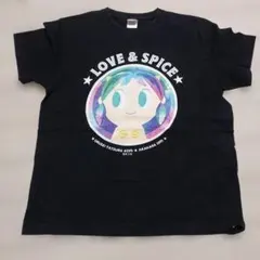 XL うる星やつら キャラクタープリント Tシャツ チャコールグレー