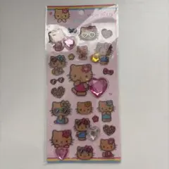 ハローキティ キラキララインストーンシール 日焼け