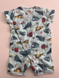 Combi mini 電車柄ロンパース 80cm