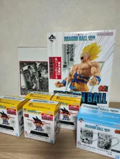 ドラゴンボール 一番くじ 40周年 ラストワン Ｄ・E・Ｇ・Ｈ・Ｉ賞 おまけ付き